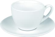 طقم فنجان قهوة وصحن من Konitz - أبيض product image