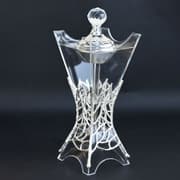 مبخرة أكريليك 28 سم من Crstl - فضي product image