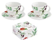 طقم فناجين قهوة 4 قطع 120 مل من Easy Life Home & Kitchen - ألوان متعددة product image