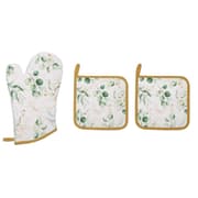طقم مساكة وقفاز فرن 3 قطع من Easy Life Botanique - ألوان متعددة product image