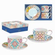 طقم فناجين شاي 4 قطع 240 مل بعلبة من Easy Life Siracusa - ألوان متعددة product image
