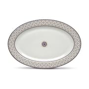 طبق تقديم 36*24.5 سم من Easy Life Charles - أزرق وذهبي product image