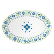طبق تقديم 35*23 سم بعلبة من Easy Life Flowers Garden - أزرق وأخضر product image