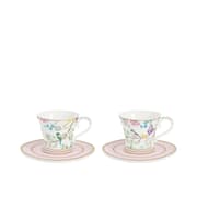 طقم فناجين قهوة 4 قطع 80 مل بعلبة من Easy Life Birds Melody - ألوان متعددة product image