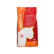 nan BIOSAND رمل قطط SUPERCLUMP أبيض 15L بنتونايت مصفى برائحة بودرة الأطفال product image