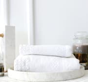 طقم بشاكير عدد 2 من Dreams Sangallo - أبيض product image