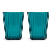 طقم كاسات أكريليك 370 مل قطعتين من Easy Life - فيروزي product image