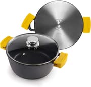 طنجرة بغطاء 20 سم من Ibili Evolution - أسود product image