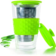 كوب شاي زجاج بفلتر 250 مل من Ibili Vaso - أخضر product image