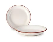 طبق 22 سم من Ibili Bordeaux - أبيض وأحمر product image