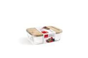 حافظة طعام زجاج 1500 مل بغطاء خيزران من Ibili product image