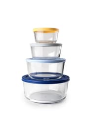 طقم 4 حافظات طعام زجاج من Ibili product image
