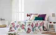 طقم غطاء سرير صيفي مجوز كبير 3 قطع من Canete Segra - مرجاني product image