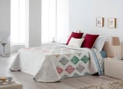 طقم غطاء سرير صيفي مجوز كبير 3 قطع من Canete Sula - أزرق product image