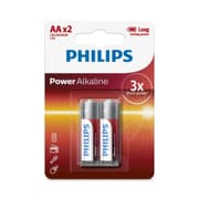 بطاريات فليبس باور القلوية AA (عبوة 2) | جهد 1.5 فولت وأداء مميز لمدة 5 سنوات product image