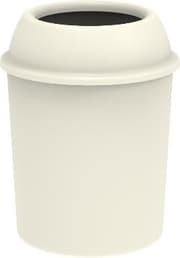 CP Round Dust Bin 10L Off White product image