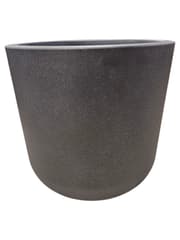 وعاء زراعة دائري كلاسيكي - أسود فحمي بعدة قياسات product image