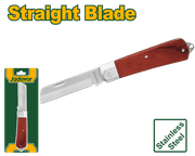 سكين تعرية الكابلات بمقبض خشبي – رأس مستقيم 210 ملم من JADEVER product image