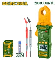 أداة قياس Clamp DC/AC JADEVER 200A مع شاشة رقمية ودقة عالية product image