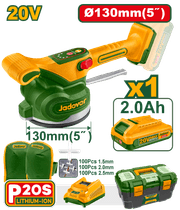 آلة اهتزاز بلاط بدون سلك JADEVER 20 فولت، دقة عالية وملحقات شاملة product image
