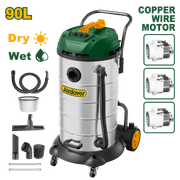 مكنسة كهربائية JADEVER JDVR5A90 سعة 90 لتر 3600 واط مع خزان ستانلس ستيل product image