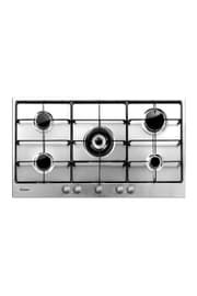 Candy 90.9cm Built-in Gas Hob with 5 Burners Automatic Ignition Flame Failure Device Stainless Steel - PG953/1SX product image