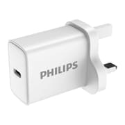 شاحن جداري فيليبس بسرعة 20W مع USB-C وتصميم مدمج product image