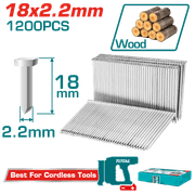 مسامير خرسانية TOTAL 18 مم - 1200 قطعة لأداء ثابت وثبات مؤكد product image
