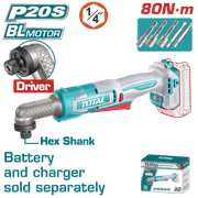 Drill Angle Screwdriver 20V Brushless - Torque 80Nm from (TAIRLI2081) product image