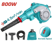 بلور كهرباء 800 واط بسرعات Total TB8036 مع تحكم سرعة وشفط عالي 4.5 م³/min product image