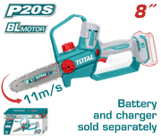 Total TGSLI2088 Chainsaw 8 Inch Without Battery product image