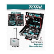 شنطة عدة يدوية كامل 147 قطعة مع عجلات من الألومنيوم من توتال product image
