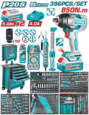 Total THPTCS‏83962 Tool chest set 396 Pcs product image
