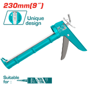 مسدس السيلكون TOTAL 230 مم 9 بوصة بإطار حديدي ثقيل وتصميم سهل الاستخدام product image