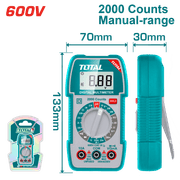 مولد رقمي TOTAL TMT5360011 مع دقة True RMS وكشف جهد بدون اتصال product image