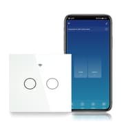 مفتاح ذكي ثنائي- Zigbee Mesh - EU Type - ابيض product image