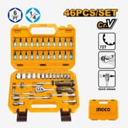 طقم مفاتيح صواميل انكو 46 قطعة 1/4 بوصة product image