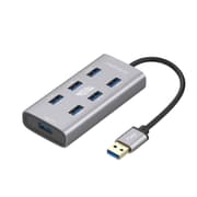 موزع USB 7 في 1 إي زي هاب ألومنيوم بسرعة 5 جيجا ومحول USB-C من PROMATE product image