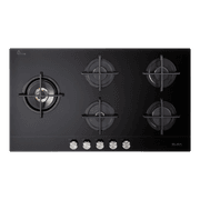 طباخ غاز البا بلت ان 90 سم وتصميم فايتوسيراميك مع مناصب سكب سميكة product image