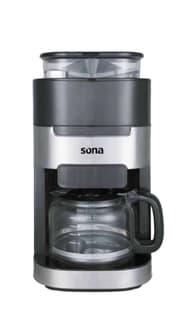محضرة قهوة امريكية سونا مع مطحنة 1050 واط سعة 1.5 لتر product image