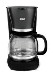 محضرة قهوة سونا الامريكية 1.5 لتر اسود product image