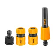 طقم فوهات لولبية انكو 5 قطع للخرطوم product image