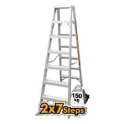 سلم ألمنيوم انكو مزدوج 7 درجات عالي الارتفاع وثابت product image