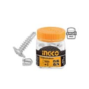 براغي صاج انكو INGCO ذاتية السحب (Self-Tapping) مقاس ST4.2x25mm مطلي بالزنك - 180 قطعة product image