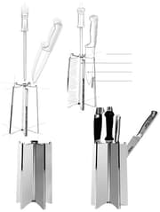 حامل سكاكين من الستانلس ستيل من zepter product image