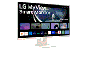 شاشة مع webOS سمارت IPS بدقة Full HD مقاس 27 بوصة من ال جي product image