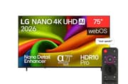 تلفزيون LG NANO 4K UHD AI NU84 Smart TV 2026 الذكي مقاس75 بوصة product image