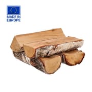 حطب بتولا أوروبي طبيعي احتراق نظيف وطويل، كيس 8–10 كغم للمدافئ والتخييم product image