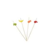 عيدان زينة خشب فواكة - 100 قطعة - RZ product image
