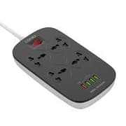وصلة مكتب 4 مخارج كهرباء مع 4 مخارج USB LDNIO product image